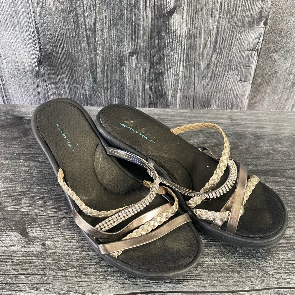 Skechers wild child wedge sandal - Picture 2 of 7